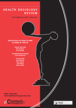 Cover image for Health Sociology Review, Volume 20, Issue 4, 2011