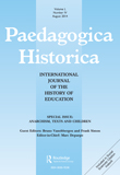 Cover image for Paedagogica Historica, Volume 50, Issue 4, 2014