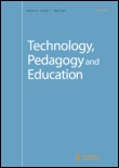 Cover image for Technology, Pedagogy and Education, Volume 14, Issue 2, 2005
