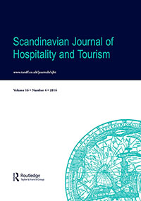 Cover image for Scandinavian Journal of Hospitality and Tourism, Volume 16, Issue 4, 2016