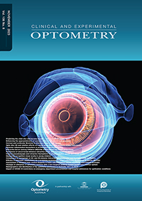 Cover image for Clinical and Experimental Optometry, Volume 106, Issue 8, 2023