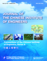 Cover image for Journal of the Chinese Institute of Engineers, Volume 40, Issue 7, 2017