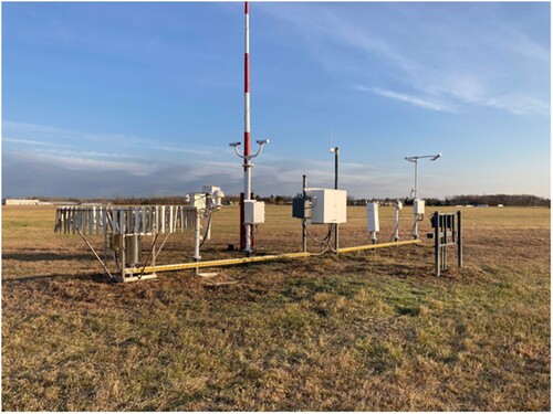 Fig. 8 Typical Automated Surface Observing System (ASOS). Courtesy of Kenneth Boutin, National Weather Service.