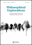 Cover image for Philosophical Explorations, Volume 1, Issue 2, 1998