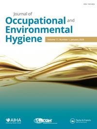 Cover image for Journal of Occupational and Environmental Hygiene, Volume 17, Issue 1, 2020