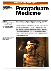 Cover image for Postgraduate Medicine, Volume 80, Issue 5, 1986