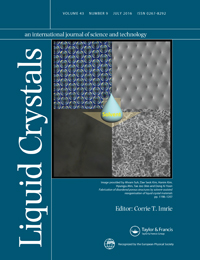 Cover image for Liquid Crystals, Volume 43, Issue 9, 2016