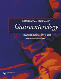 Cover image for Scandinavian Journal of Gastroenterology, Volume 53, Issue sup1, 2018