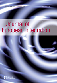 Cover image for Journal of European Integration, Volume 38, Issue 6, 2016