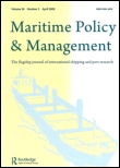 Cover image for Maritime Policy & Management, Volume 11, Issue 4, 1984