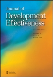 Cover image for Journal of Development Effectiveness, Volume 2, Issue 3, 2010