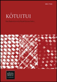 Cover image for Kōtuitui: New Zealand Journal of Social Sciences Online, Volume 4, Issue 2, 2009