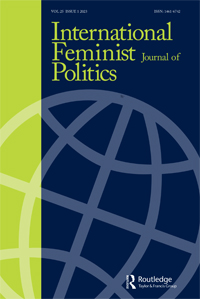 Cover image for International Feminist Journal of Politics, Volume 25, Issue 1, 2023