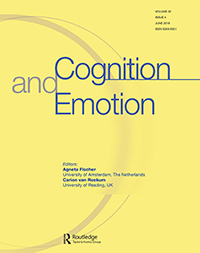 Cover image for Cognition and Emotion, Volume 32, Issue 4, 2018