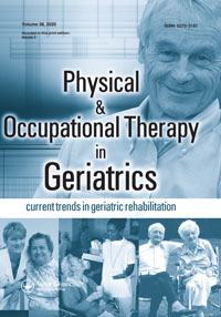 Cover image for Physical & Occupational Therapy In Geriatrics, Volume 38, Issue 3, 2020