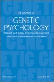 Cover image for The Journal of Genetic Psychology, Volume 154, Issue 4, 1993