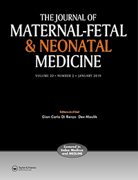 Cover image for The Journal of Maternal-Fetal & Neonatal Medicine, Volume 32, Issue 2, 2019