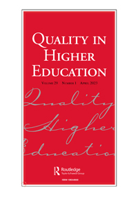 Cover image for Quality in Higher Education, Volume 29, Issue 1, 2023
