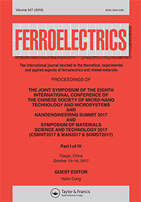 Cover image for Ferroelectrics, Volume 527, Issue 1, 2018