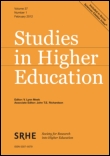 Cover image for Studies in Higher Education, Volume 35, Issue 2, 2010