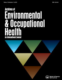 Cover image for Archives of Environmental & Occupational Health, Volume 78, Issue 7-8, 2023