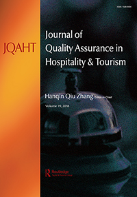 Cover image for Journal of Quality Assurance in Hospitality & Tourism, Volume 19, Issue 1, 2018