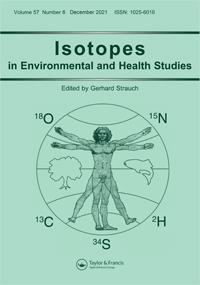 Cover image for Isotopes in Environmental and Health Studies, Volume 57, Issue 6, 2021