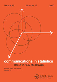 Cover image for Communications in Statistics - Theory and Methods, Volume 49, Issue 17, 2020