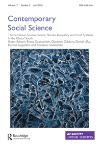 Cover image for Contemporary Social Science, Volume 17, Issue 2, 2022