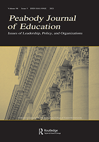 Cover image for Peabody Journal of Education, Volume 96, Issue 5, 2021