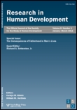 Cover image for Research in Human Development, Volume 8, Issue 3-4, 2011
