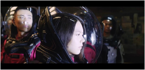 Figure 4. Scene from The Wandering Earth adopting Han Duoduo’s subjective point of view. (© China Film Co., Ltd.).