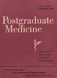 Cover image for Postgraduate Medicine, Volume 17, Issue 1, 1955