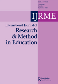 Cover image for International Journal of Research & Method in Education, Volume 45, Issue 4, 2022
