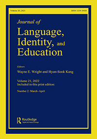 Cover image for Journal of Language, Identity & Education, Volume 21, Issue 2, 2022