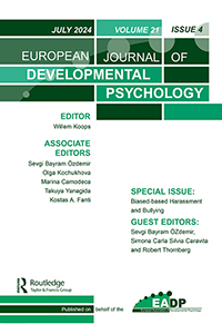 Cover image for European Journal of Developmental Psychology
