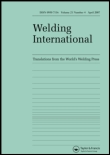 Cover image for Welding International, Volume 27, Issue 8, 2013