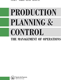 Cover image for Production Planning & Control, Volume 31, Issue 7, 2020