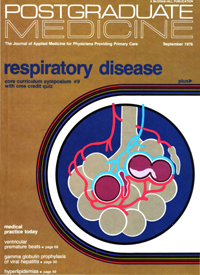 Cover image for Postgraduate Medicine, Volume 60, Issue 3, 1976