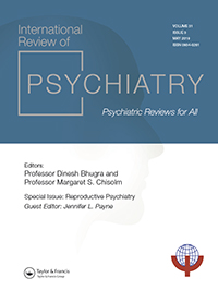 Cover image for International Review of Psychiatry, Volume 31, Issue 3, 2019