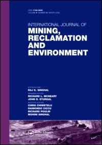 Cover image for International Journal of Mining, Reclamation and Environment, Volume 22, Issue 3, 2008