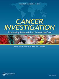 Cover image for Cancer Investigation, Volume 39, Issue 6-7, 2021