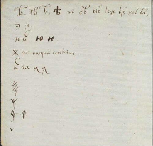 Figure 5. Page [4] of the handwritten appendix.