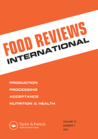 Cover image for Food Reviews International, Volume 37, Issue 7, 2021