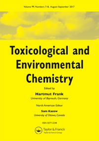 Cover image for Toxicological & Environmental Chemistry, Volume 99, Issue 7-8, 2017