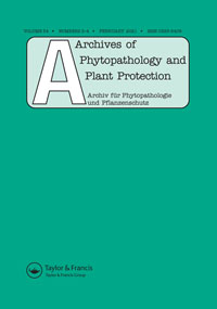 Cover image for Archives of Phytopathology and Plant Protection, Volume 54, Issue 3-4, 2021