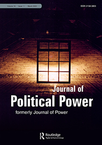 Cover image for Journal of Political Power, Volume 16, Issue 1, 2023