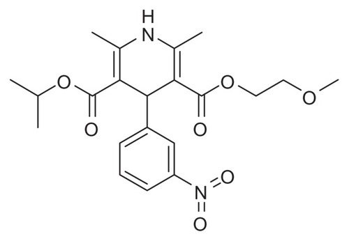 Figure 1 Chemical structure of nimodipine.