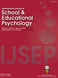 Cover image for International Journal of School & Educational Psychology, Volume 9, Issue 2, 2021