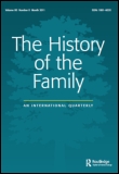 Cover image for The History of the Family, Volume 4, Issue 1, 1999